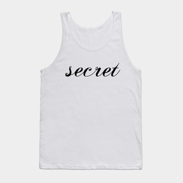 Secret Tank Top by stefy